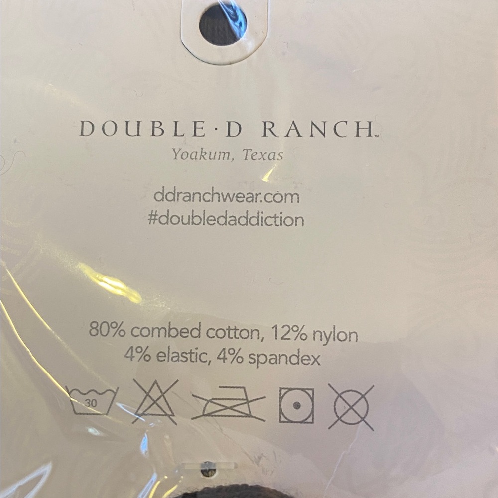 Double D Ranch Boot Socks-Mid Calf--New - Picture 4 of 4